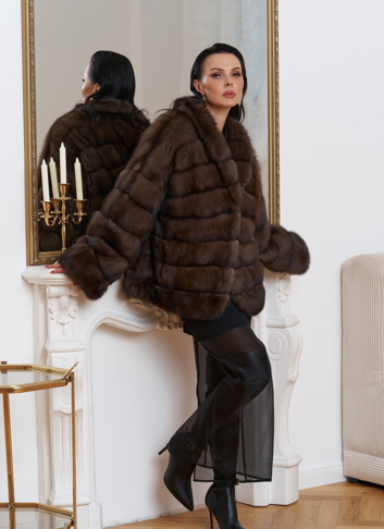 Куртка из баргузинского соболя