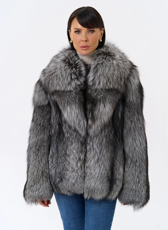 Шуба из лисы