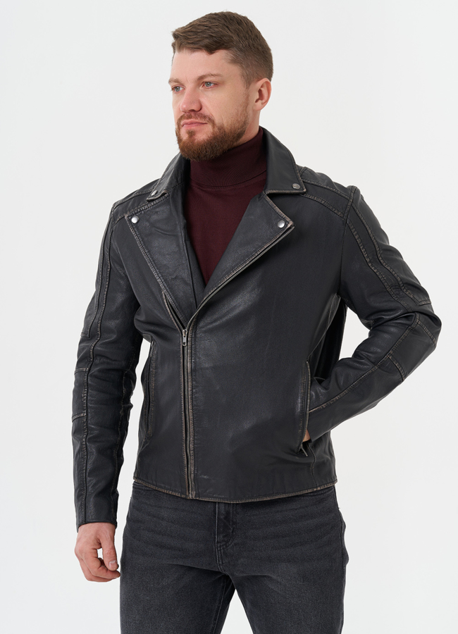 фото Кожаная куртка 