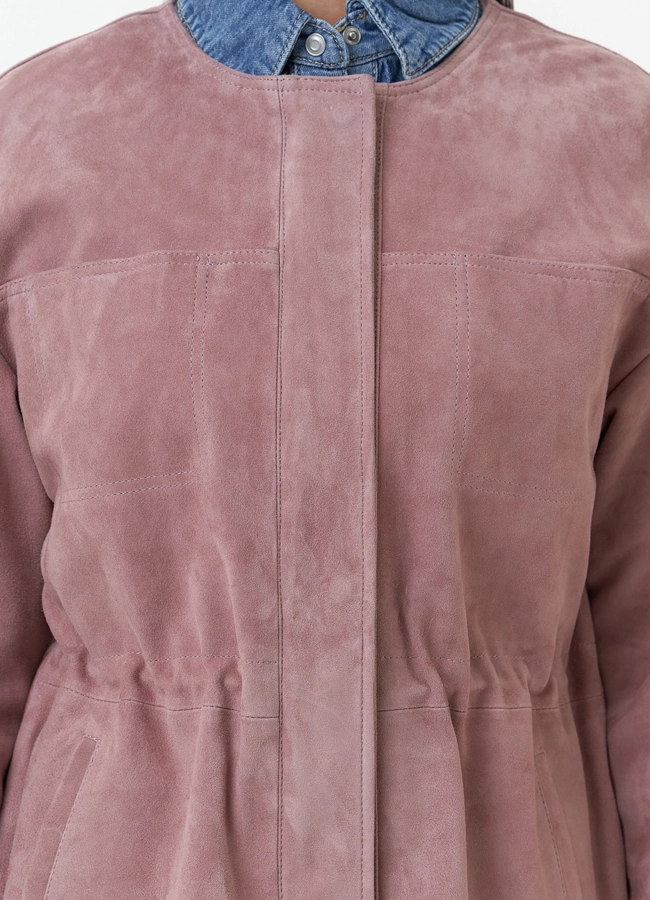Куртка из натуральной замши  модель № 30094 в рассрочку