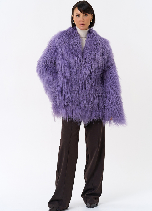 фото Шуба из ламы модель № 31831